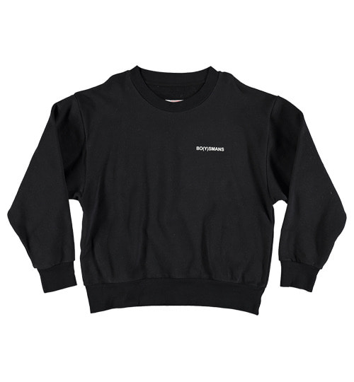 [BOYSMANS]Sweater With Print - Black