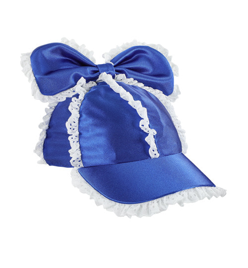 [CRLNBSMNS]Cap With Bow - Galaxy Blue