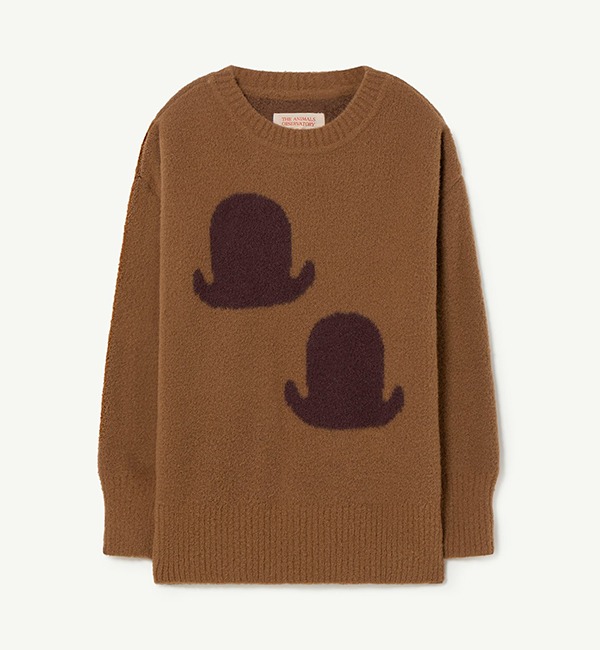 [THE ANIMALS OBSERVATORY]Graphic Bull Kids Sweater - 199_XX