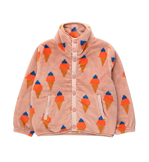[TINYCOTTONS]Ice Cream Polar Jacket - Peach