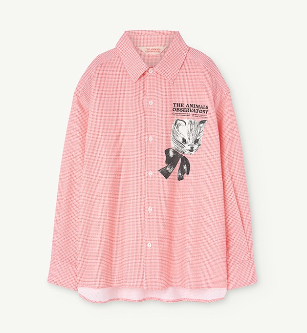 CHRISTMAS COLLECTION[THE ANIMALS OBSERVATORY]Wolf Kids Shirt - 036_FL