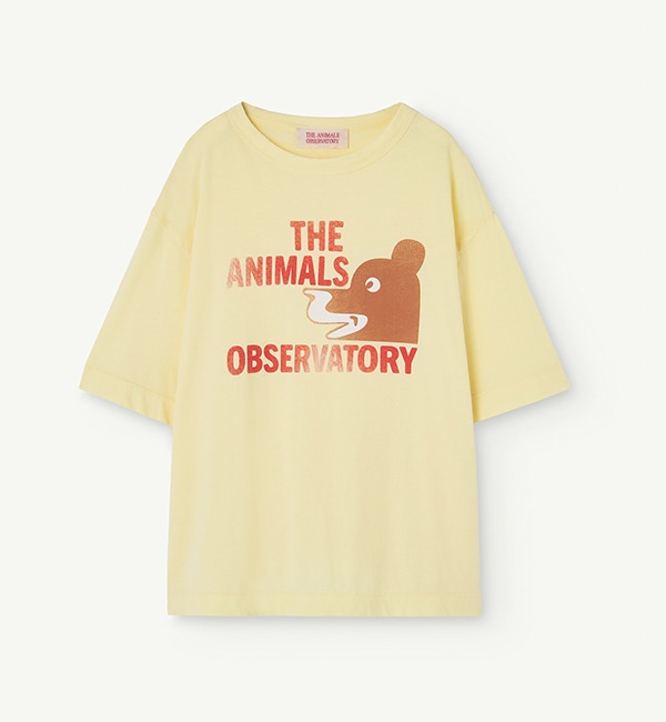 [THE ANIMALS OBSERVATORY]Rooster Oversize Kids T-Shirt - 081_CN