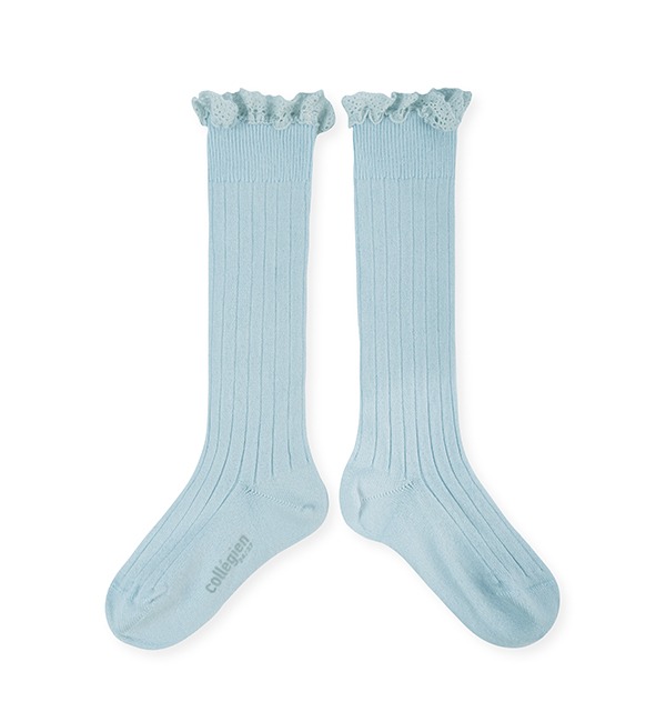 [COLLEGIEN]Apolina ColorJosephine Knee High Socks - #420
