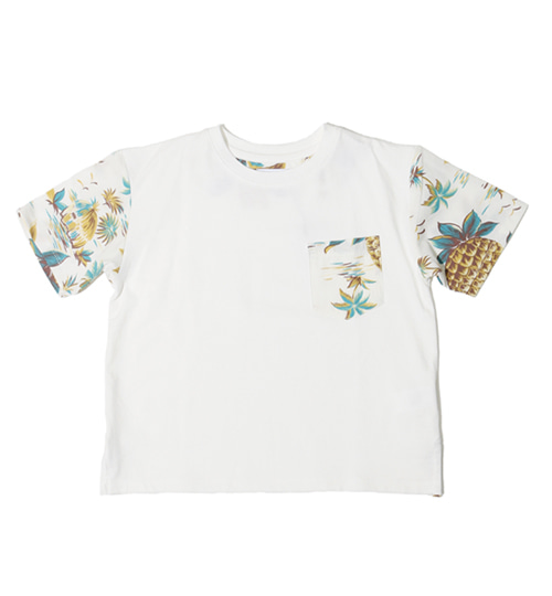 [ARCH &amp; LINE]Pineapple Combi Tee - Off White