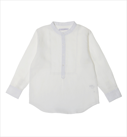 [LIHO]Peter Shirt - White Linen