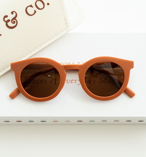 [GRECH &amp; CO]Adult Sustainable Sunglasses - Rust