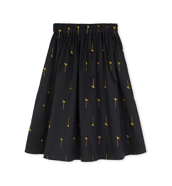 [WOLF &amp; RITA]Skirt - Lurdes Gold Tipsy Daisy