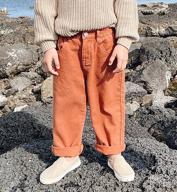 [TWIN COLLECTIVE]Jagger Jean - Paprika Twill
