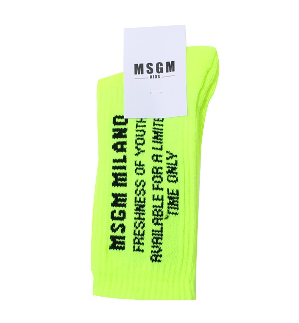 [MSGM KIDS]Socks - MS028797 - Giallo