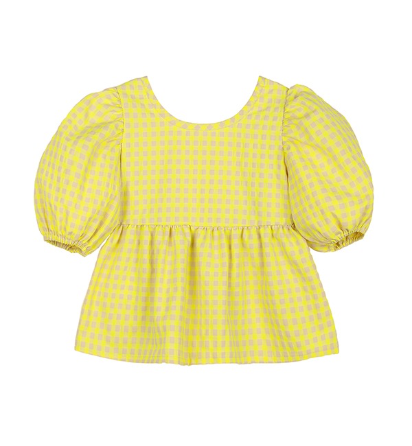 [MIPOUNET]Colette Blouse - Fluorescent Yellow
