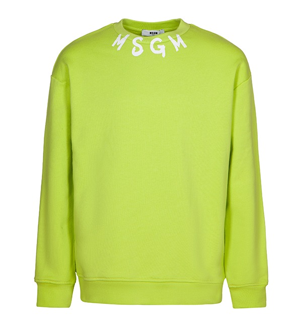 [MSGM KIDS]Sweatshirt - MS029323 - Lime