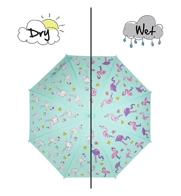 CHILDREN&#039;S DAY - 5/6 종료[HOLLY &amp; BEAU]Color Changing Umbrella - Flamingo