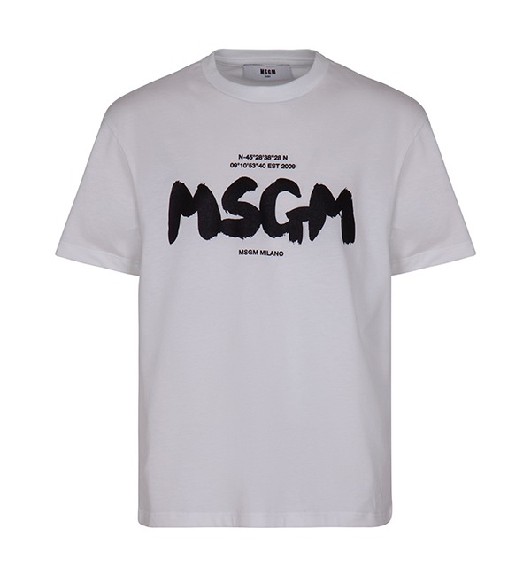 [MSGM KIDS]T-shirt - MSJBTH200 - White
