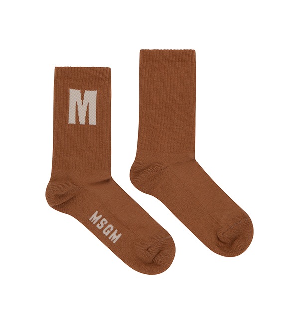 [MSGM KIDS]Socks - MSJUSO036 - Biscuit
