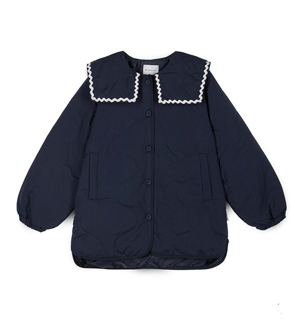 [MIPOUNET]Bianca Quilted Jacket - Blue