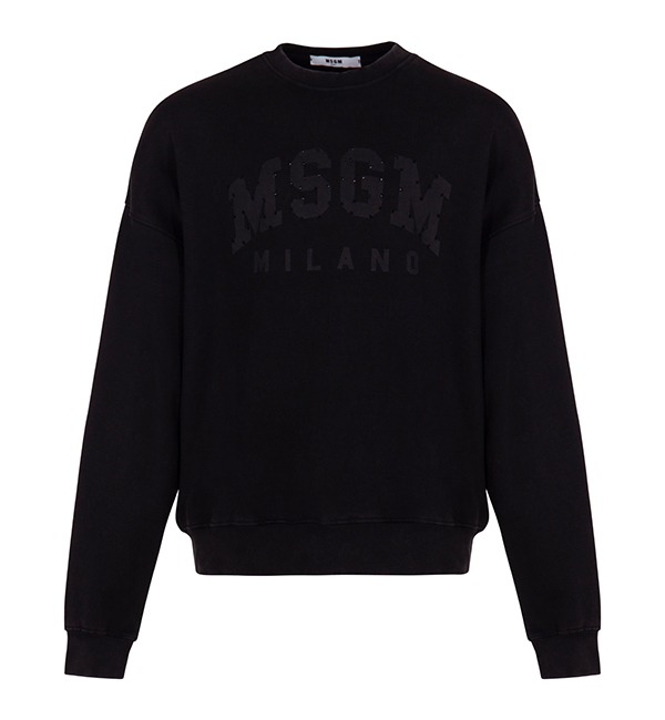 [MSGM KIDS]Sweatshirt - MSJUSW182 - Black