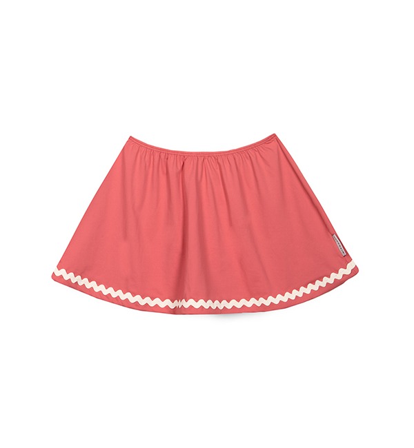[MIPOUNET]Pauline Swim Skirt - Coral