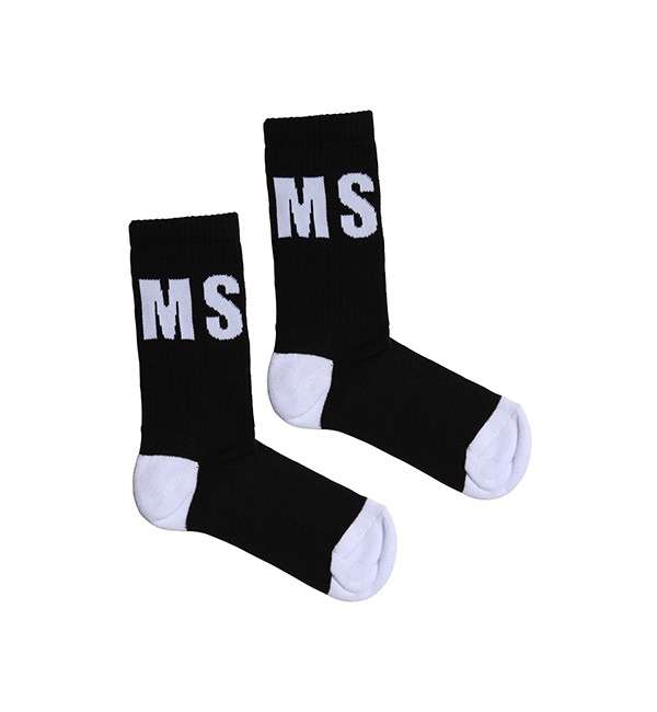 [MSGM KIDS]Socks - S4MSJUSO041 - Black