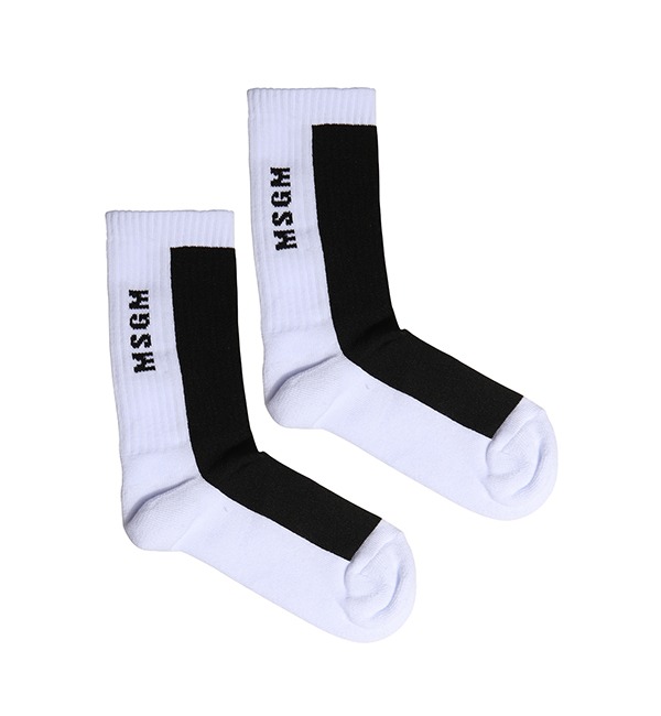 [MSGM KIDS]Socks - S4MSJUSO037 - Black